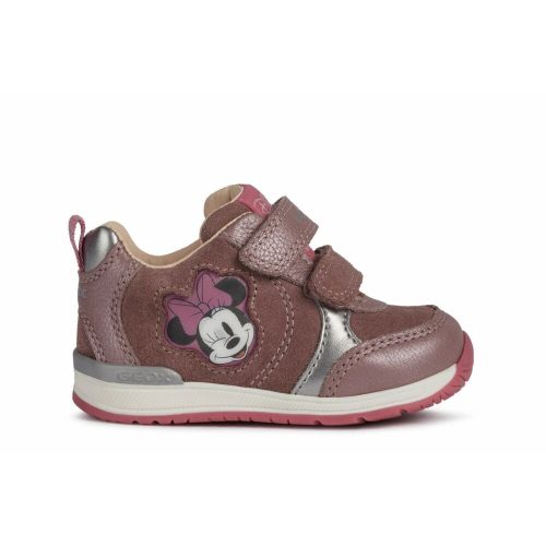 Geox Disney Minnie Rishon kislány babacipő rózsaszín-szürke
