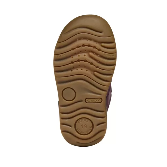 Geox Macchia babacipő szilva szín Geox Macchia babacipő szilva szín
