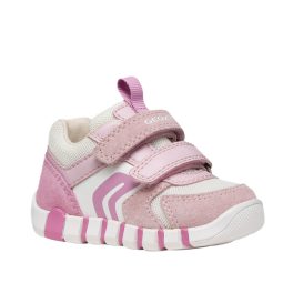 Geox első lépés cipő rózsaszín és fehér színben
