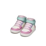 Geox Eclyper lány magasszárú cipő fehér-pink