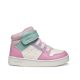 Geox Eclyper lány magasszárú cipő fehér-pink