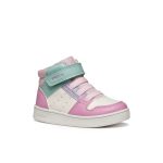 Geox Eclyper lány magasszárú cipő fehér-pink