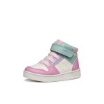Geox Eclyper lány magasszárú cipő fehér-pink