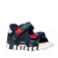 Geox Iupidoo kisfiú szandál sötétkék-piros erős bokatartással