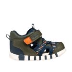 Geox Iupidoo zárt orrú baba szandál keki-narancs