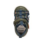 Geox Iupidoo zárt orrú baba szandál keki-narancs