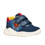 Geox Ciufciuf kényelmes kisfiú sportcipő Superman-nel