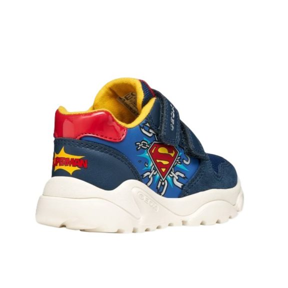 Geox Ciufciuf kényelmes kisfiú sportcipő Superman-nel Geox Ciufciuf kényelmes kisfiú sportcipő Superman-nel