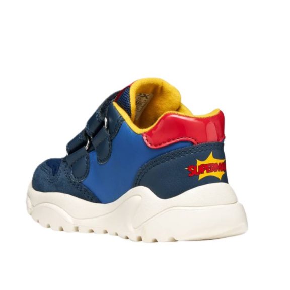 Geox Ciufciuf kényelmes kisfiú sportcipő Superman-nel Geox Ciufciuf kényelmes kisfiú sportcipő Superman-nel