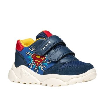 Geox Ciufciuf kényelmes kisfiú sportcipő Superman-nel