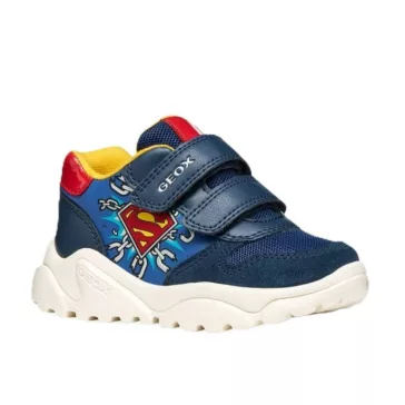 Geox Ciufciuf kényelmes kisfiú sportcipő Superman-nel