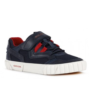 Geox Jr Kilwi Boys navy/red gyerekcipő