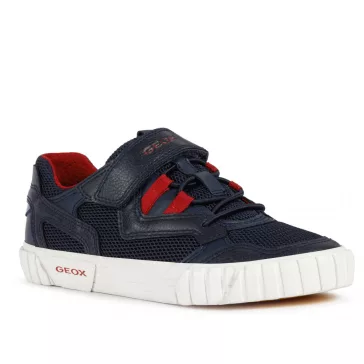 Geox Jr Kilwi Boys navy/red gyerekcipő
