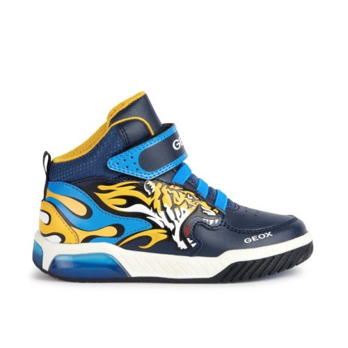 Geox Inek világító talpú cipő sárga-kék