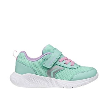 Geox lány kényelmes sportcipő pink és tengerkék színben