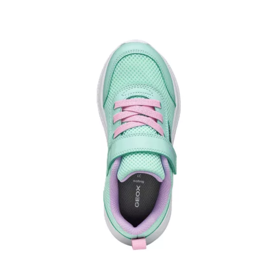 Geox lány kényelmes sportcipő pink és tengerkék színben Geox lány kényelmes sportcipő pink és tengerkék színben