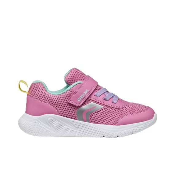 Geox lány kényelmes sportcipő pink és tengerkék színben Geox lány kényelmes sportcipő pink és tengerkék színben