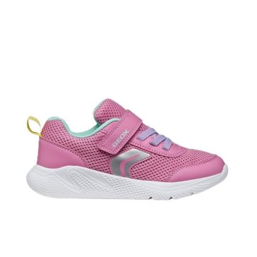 Geox lány kényelmes sportcipő pink és tengerkék színben