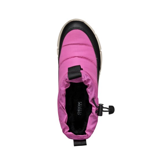 Geox Flexyper vízálló hótaposó pink-fekete Geox Flexyper vízálló hótaposó pink-fekete