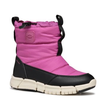 Geox Flexyper vízálló hótaposó pink-fekete