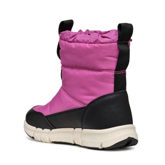 Geox Flexyper vízálló hótaposó pink-fekete Geox Flexyper vízálló hótaposó pink-fekete