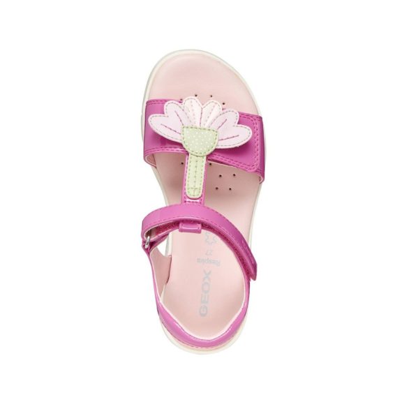 Geox Joyfoot lány szandál pink virágos Geox Joyfoot lány szandál pink virágos