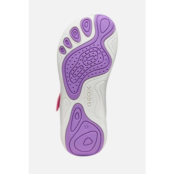 Geox Foot-run mezitlábas cipő extra rugalams talppal pink és lila színben Geox Foot-run mezitlábas cipő extra rugalams talppal pink és lila színben